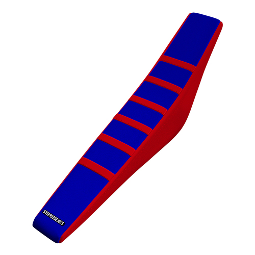 Beta XTrainer 250/350 23-25 RED/BLUE/RED Gripper Ribbed Seat Cover