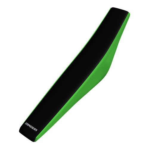 Kawasaki KX450F 19-25/KX250F 21-25 BLACK/GREEN Gripper Seat Cover