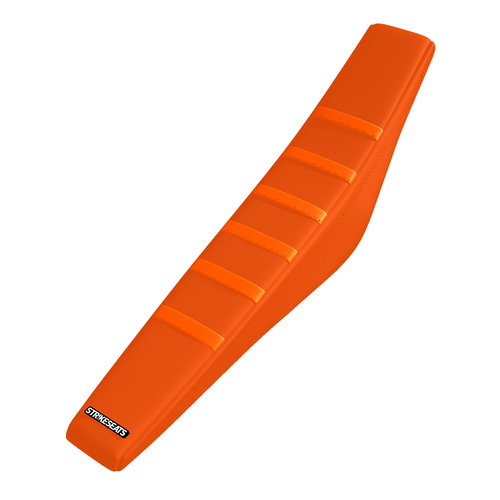 KTM 125SX/250SX/300SX/250SXF/350SXF/450SXF 23-24/ EXC 24 ORANGE/ORANGE/ORANGE Gripper Ribbed Seat Cover