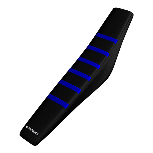 Sherco 125/250/300SE-R 17-24 /SEF-R 17-24 BLUE/BLACK/BLACK Gripper Ribbed Seat Cover